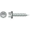 Strong-Point 10 x 0.75 in. Slotted Indented Hex Washer Head Screws Zinc Plated, 4PK NA10125